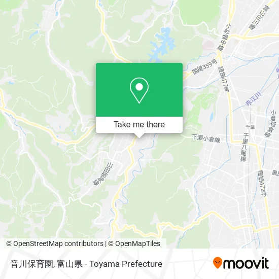 音川保育園 map