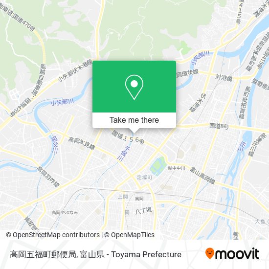 高岡五福町郵便局 map