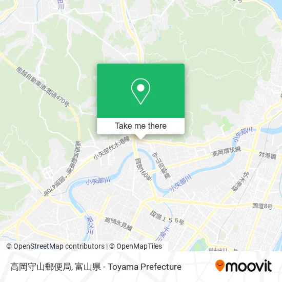 高岡守山郵便局 map