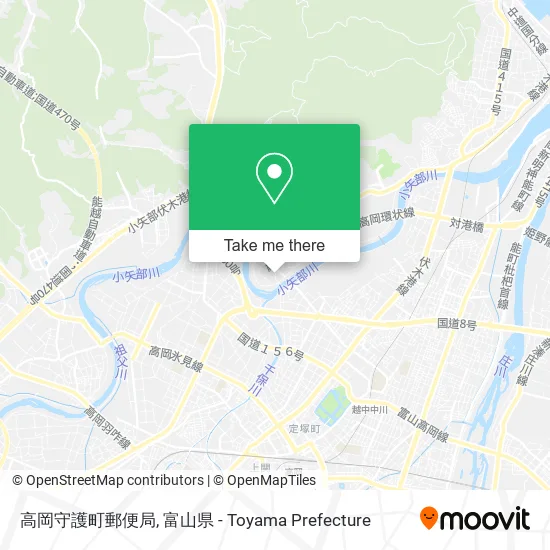 高岡守護町郵便局 map