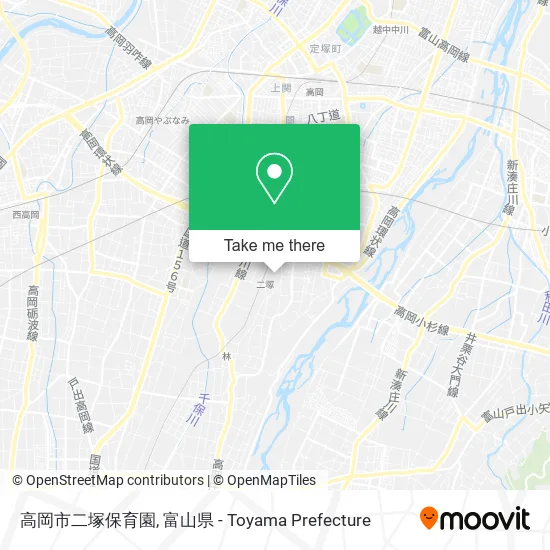 高岡市二塚保育園 map