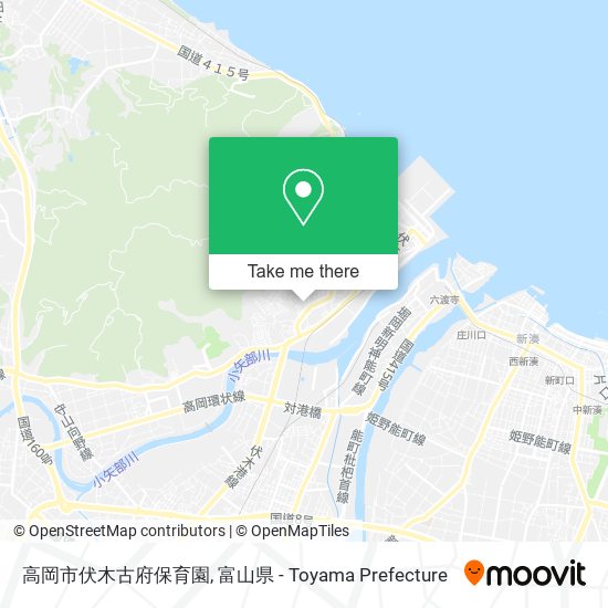 高岡市伏木古府保育園 map