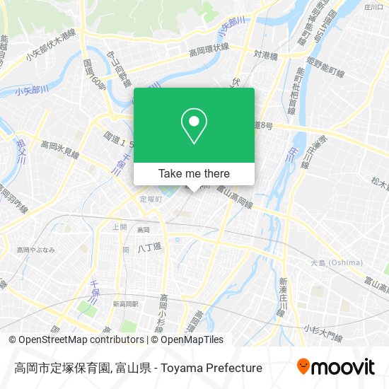 高岡市定塚保育園 map