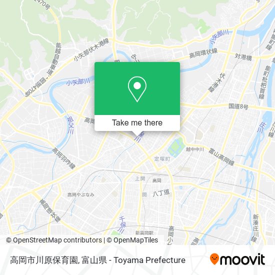 高岡市川原保育園 map