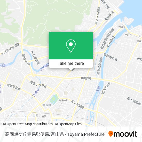 高岡旭ケ丘簡易郵便局 map