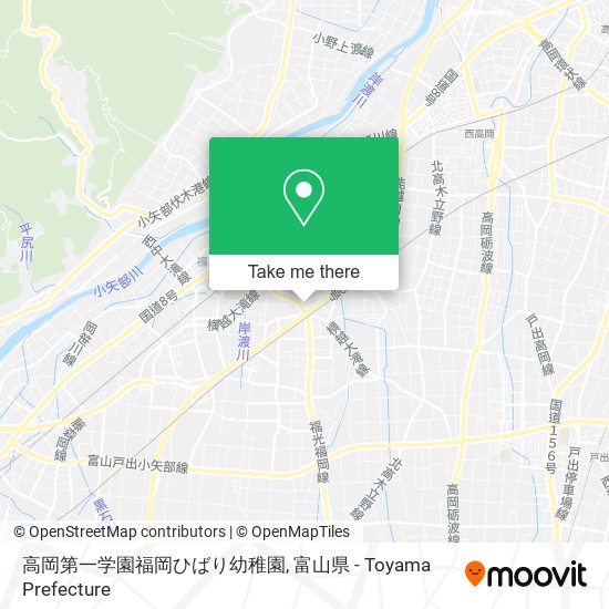 高岡第一学園福岡ひばり幼稚園 map