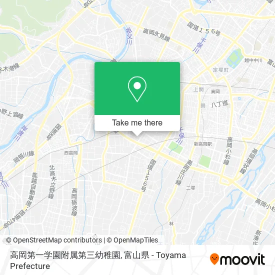 高岡第一学園附属第三幼稚園 map