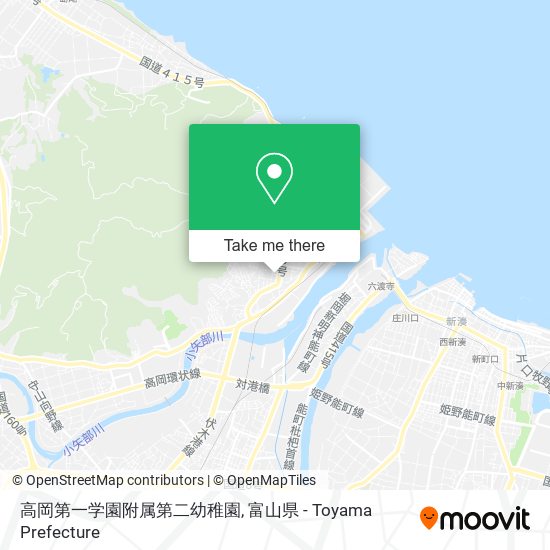 高岡第一学園附属第二幼稚園 map