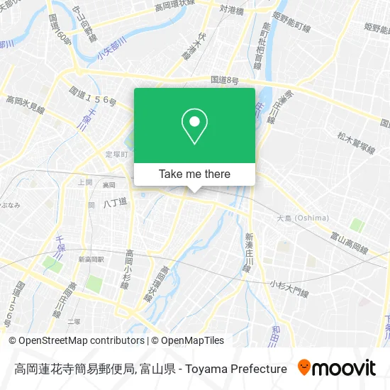 高岡蓮花寺簡易郵便局 map