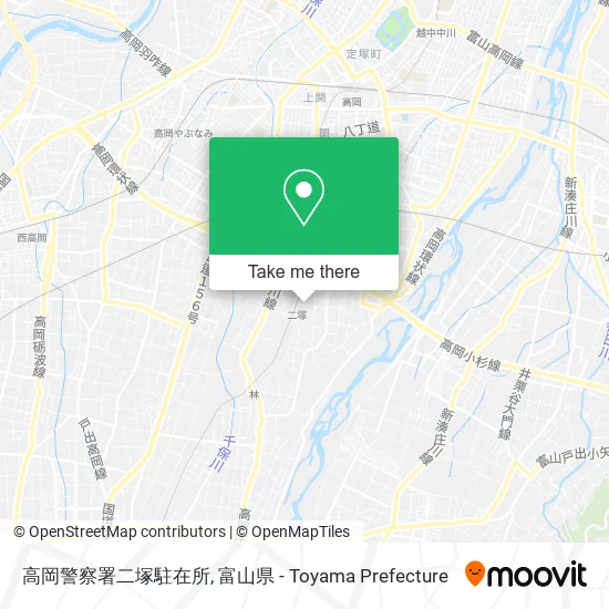 高岡警察署二塚駐在所 map