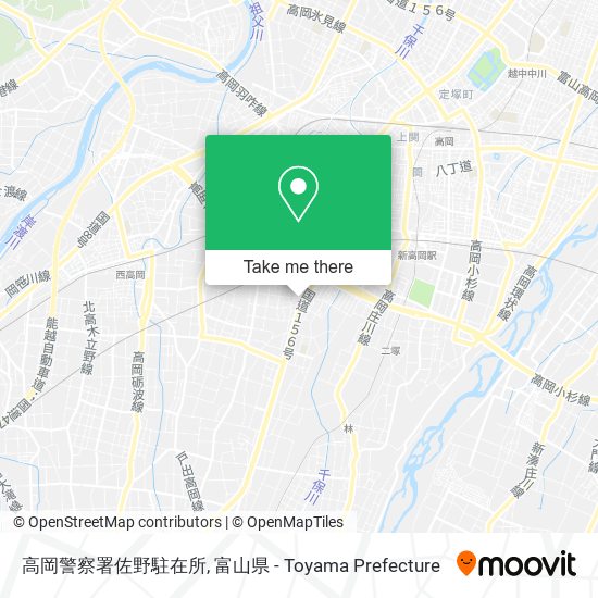 高岡警察署佐野駐在所 map