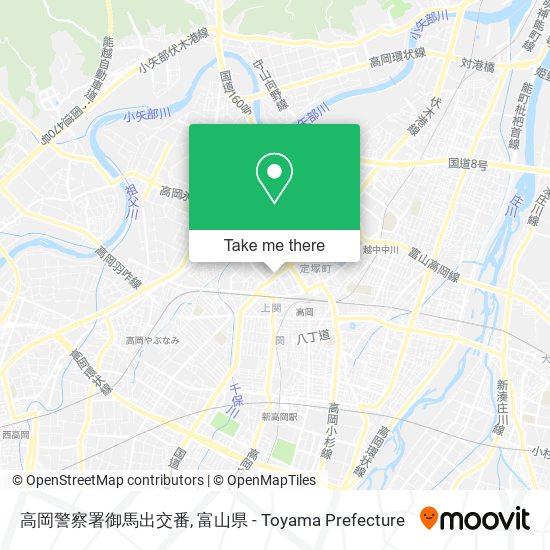 高岡警察署御馬出交番 map