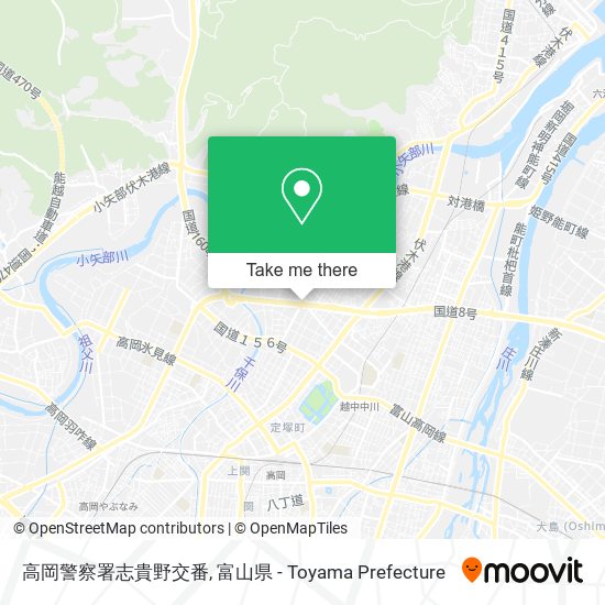 高岡警察署志貴野交番 map