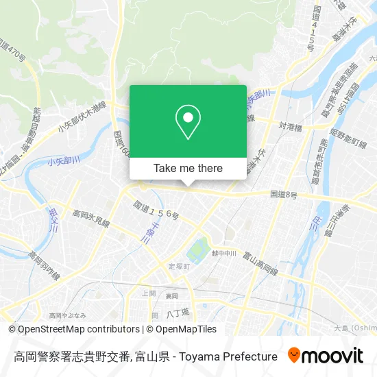 高岡警察署志貴野交番 map