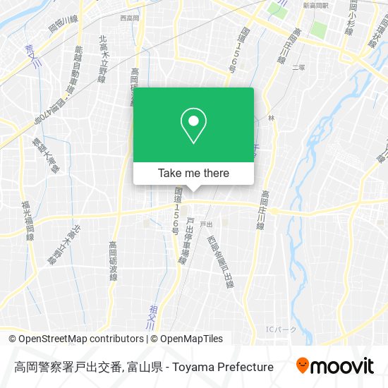 高岡警察署戸出交番 map