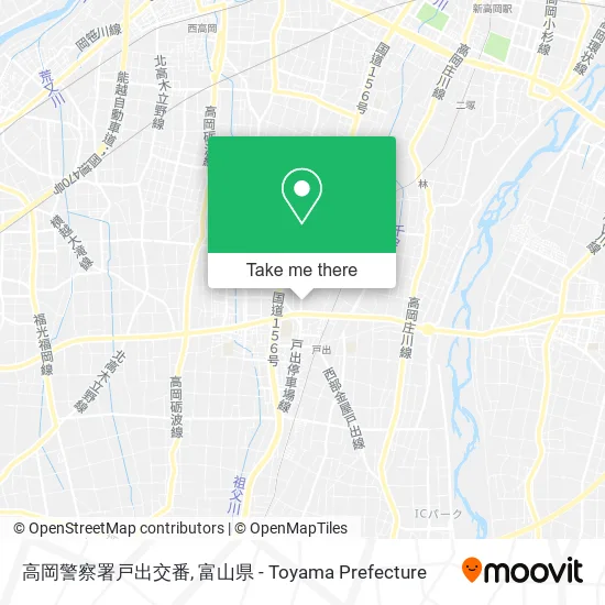 高岡警察署戸出交番 map