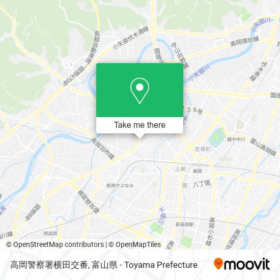 高岡警察署横田交番 map