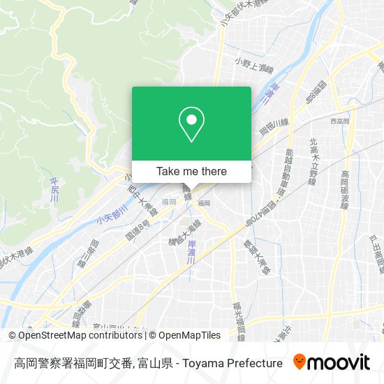 高岡警察署福岡町交番 map