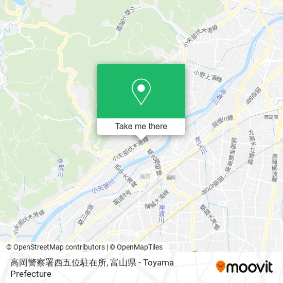 高岡警察署西五位駐在所 map