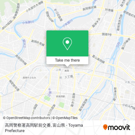 高岡警察署高岡駅前交番 map