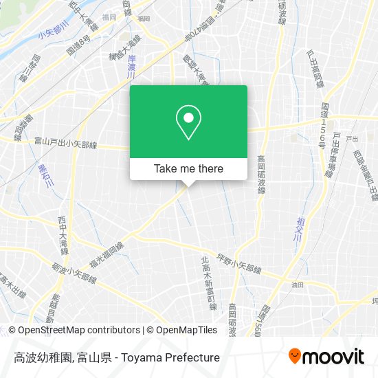 高波幼稚園 map