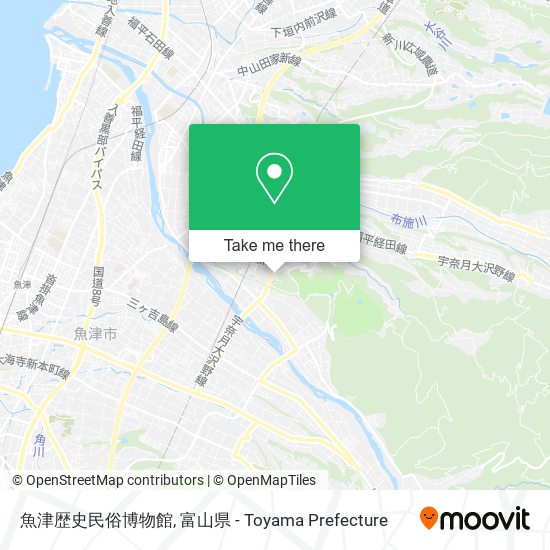 魚津歴史民俗博物館 map