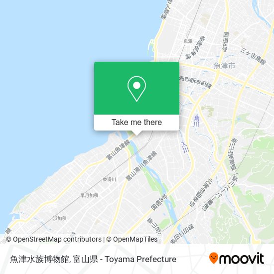 魚津水族博物館 map
