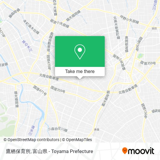 鷹栖保育所 map
