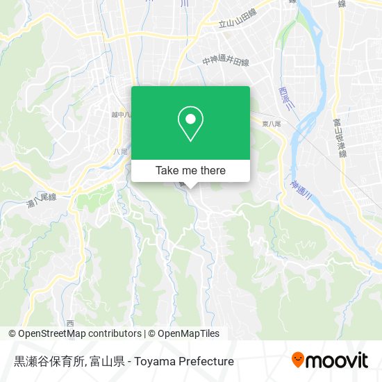 黒瀬谷保育所 map