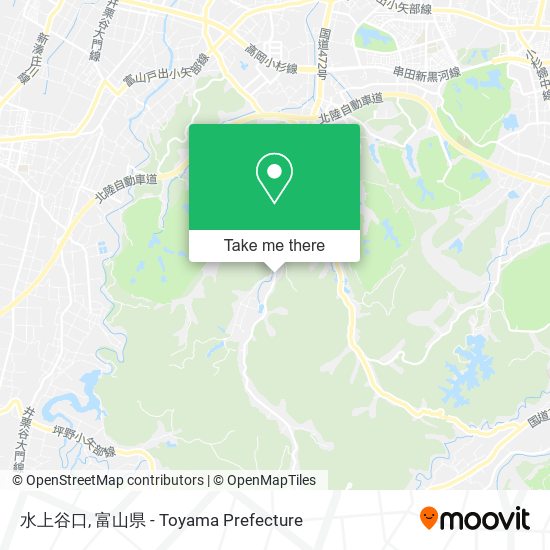 水上谷口 map