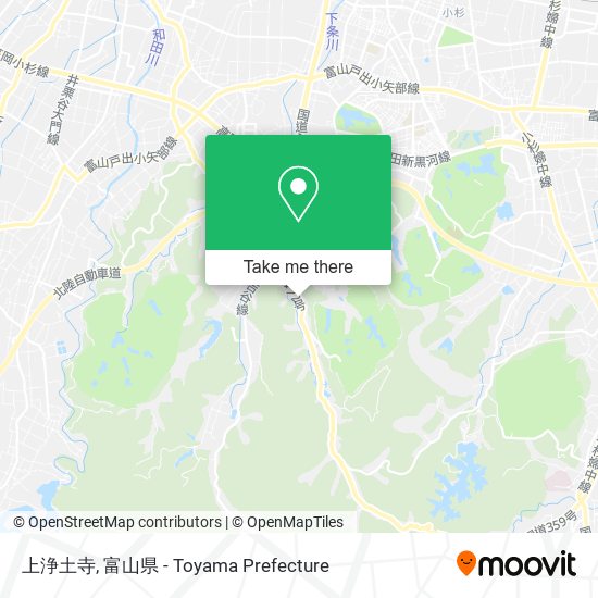 上浄土寺 map