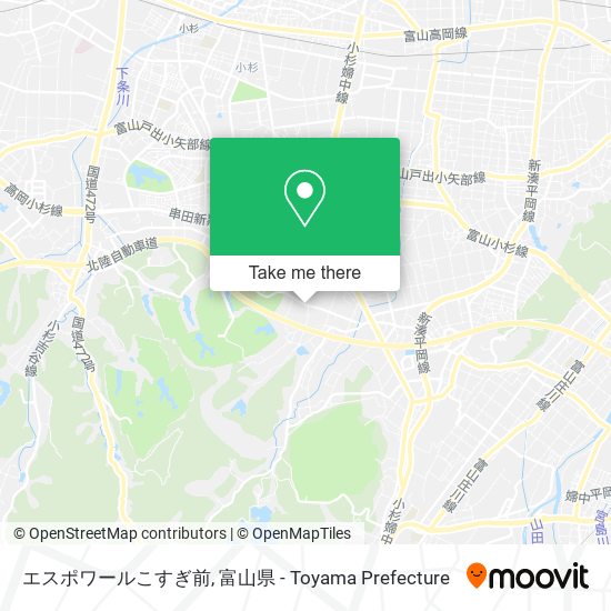 エスポワールこすぎ前 map