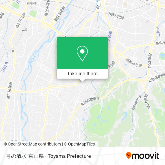 弓の清水 map