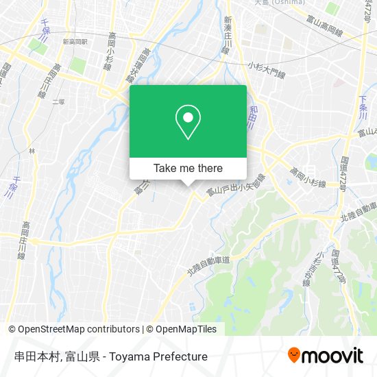 串田本村 map