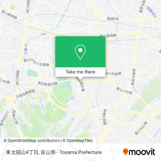 東太閤山4丁目 map