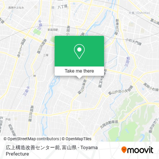 広上構造改善センター前 map