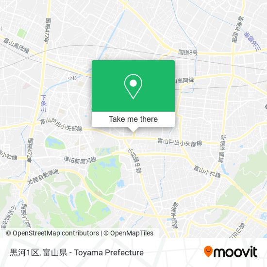 黒河1区 map
