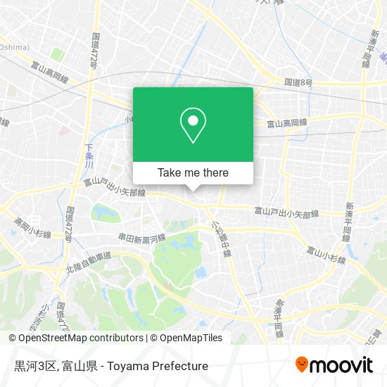黒河3区 map