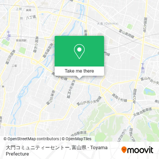 大門コミュニティーセントー map