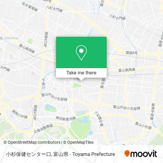 小杉保健センター口 map