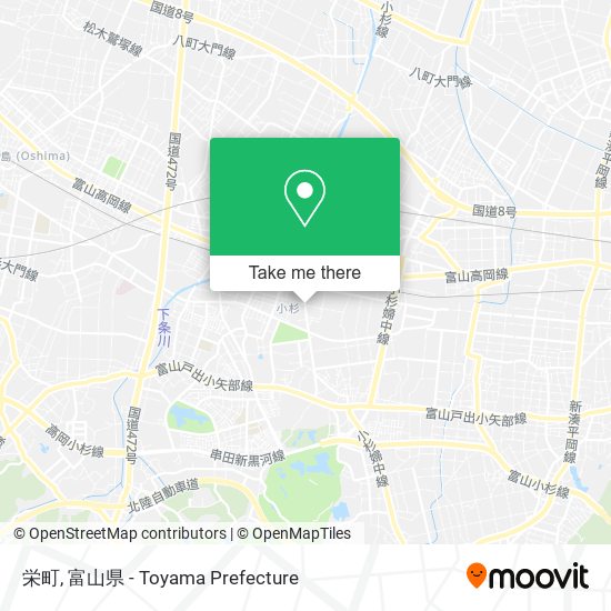 栄町 map