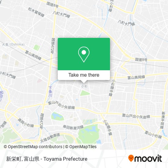 新栄町 map