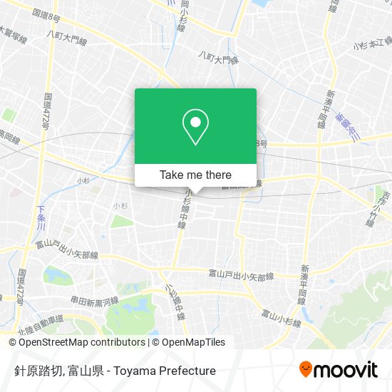 針原踏切 map