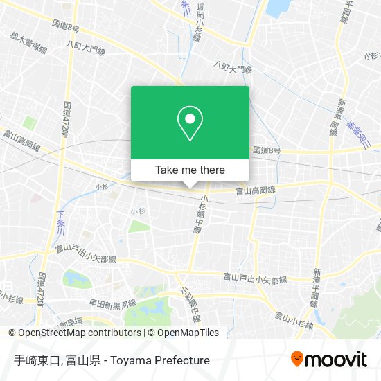 手崎東口 map