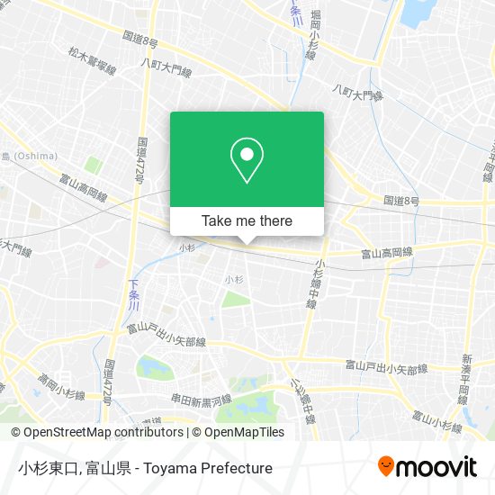 小杉東口 map