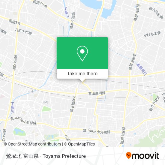 鷲塚北 map