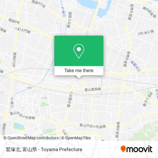 鷲塚北 map