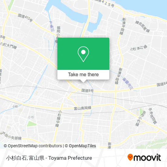 小杉白石 map