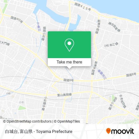 白城台 map