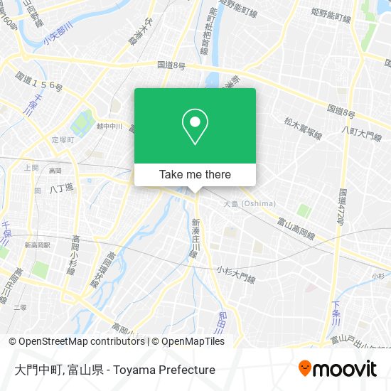 大門中町 map